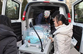 三门县妇婴监护型护送